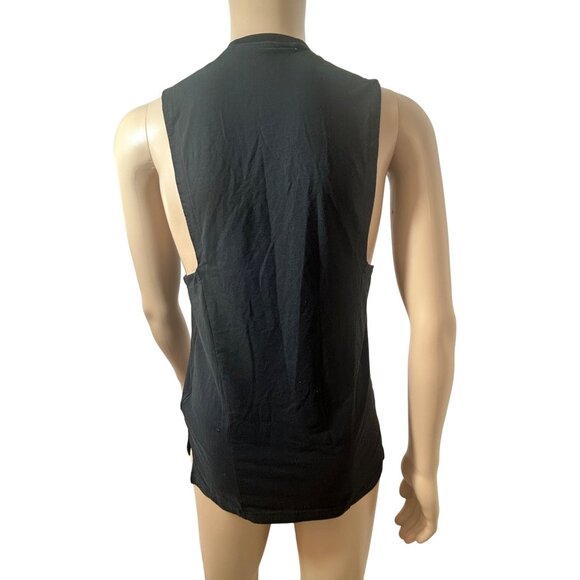 Adidas Men’s Training Tank Top S Black JF6604 Logo Activewear Gym Workout Run - Picture 2 of 12